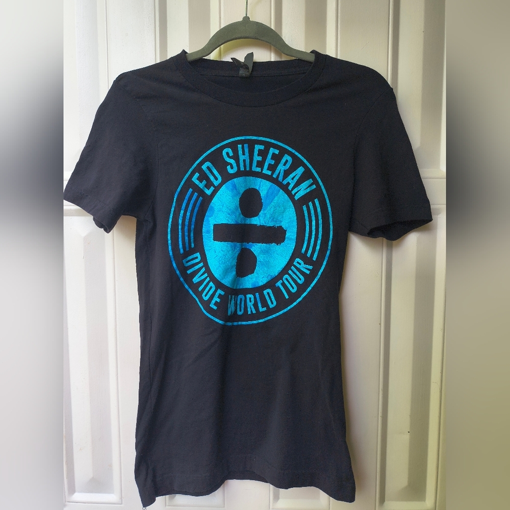 Black Ed Sheeran Tour T-Shirt